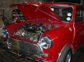 Mini - Repaired at the Classic, modern and vintage car repair centre for Cardiff, Wales