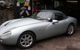 TVR Griffith - Repaired at the Classic, modern and vintage car repair centre for Cardiff, Wales
